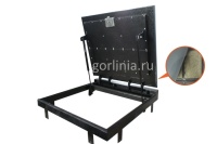 Люк напольный Стелс-КУ 700*900п короб утепленная серия