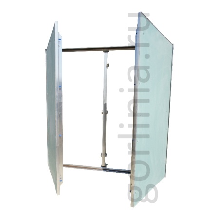 Люк под покраску Гиппократ 600п*800 двухдверный стеновой стеновой